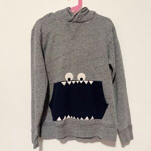 Crewcuts monster hooded sweatshirt